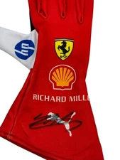 CHARLES LECLERC Signed Ferrari Formula 1 F1 Team Glove with COA *WOW*