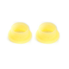 Fastrax RC 1/8th Nitro Exhaust Manifold Silicone Seals (2pcs) Yellow - FAST954