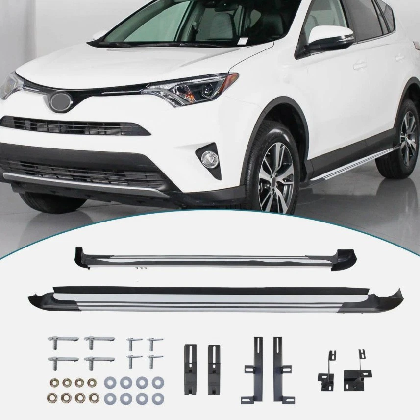 5'' Running Boards Side Step Nerf Bar For Toyota RAV4  2016-2018 US Foto 2 de 4