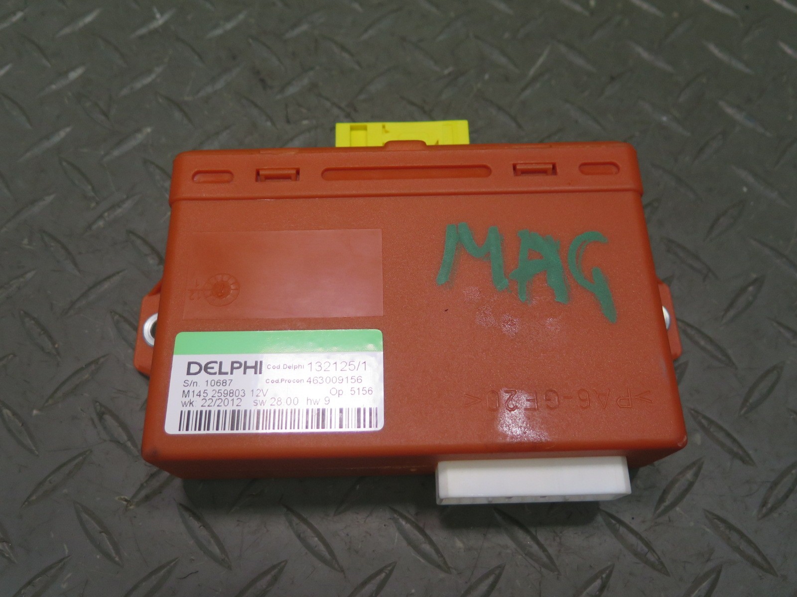 2009-2012 MASERATI GRANTURISMO S M145 A/C CLIMATE CONTROL MODULE 463009156