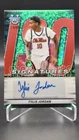 2025-26 Bowman U Best Tylis Jordan ISO Signatures Green Mini Diamond 73/99 NRMT+