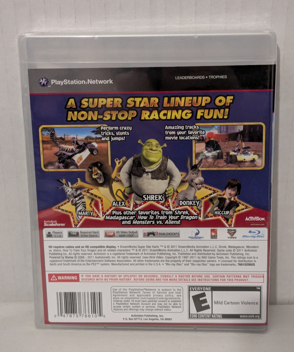 DreamWorks Super Star Kartz (Sony PlayStation 3, 2011) for sale
