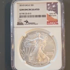 U.S. Mint American Eagle 2010 $1 1 oz .999 Silver NGC Gem Unc 6778125-015