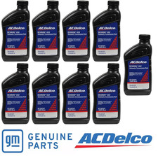 9 Quarts Gm Acdelco Automatic Transmission Fluid Dexron Ulv 19352619 10-4107