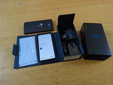 Dual Sim Samsung Galaxy S9 SM-G960F/DS, 64GB, Midnight Black, unlocked, Grade A