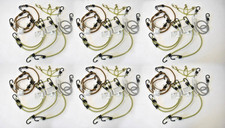 Lot of 6 Keeper Weather/UV Resist Assorted Bungee Cords Rubber 12 Pack w Hooks