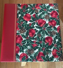 Vintage Christmas Photo Picture Album Scrapbook