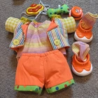 Cabbage Patch Kids CPK CIRCUS  CLOWN  10 PIECE Outfit DOLL CLOTHES 1985 COLECO