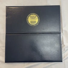 World Reserve Monetary Exchange Presidential Dollar Coin Display Album
