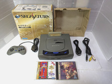 Sega Saturn Gray Console Power Memory Christmas Nights SEGA  SS Japan