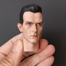 Male Soldier Robert 1:6 Head Sculpt Carving Model Fit 12” Action Figure Body Toy