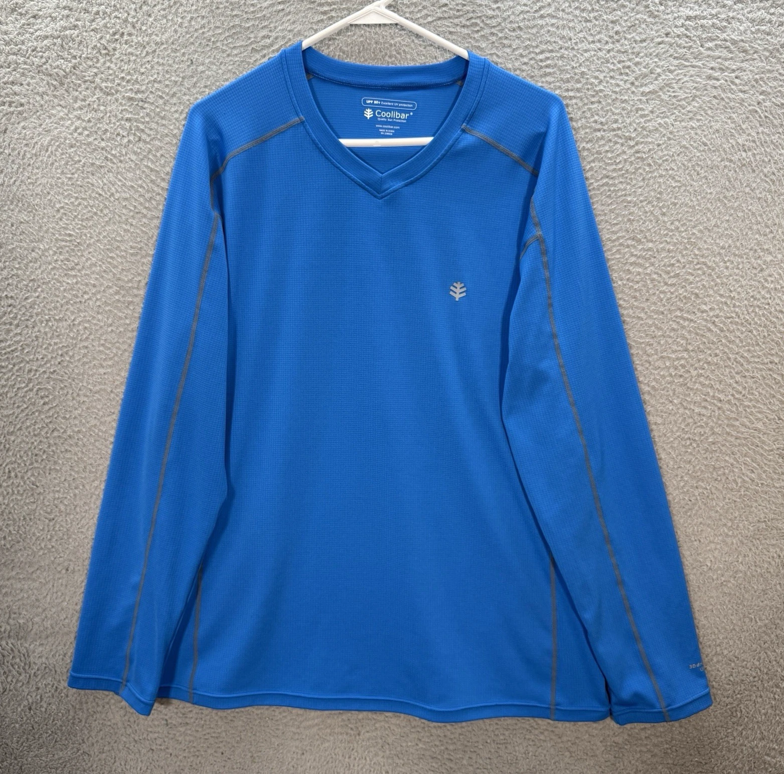 Coolibar Shirt Adult XL Blue Long Sleeve Sun Protection Performance UPF 50+ Mens
Opens in a new wind