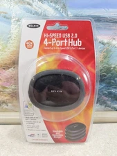Belkin  Hi-Speed USB 2.0  (F5U234) 4-Ports External Hub *NEW FACTORY SEALED*