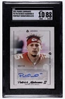 2021 Panini Luminance Portrait Patrick Mahomes Auto PS-PM Portrait 8/10 SGC 8