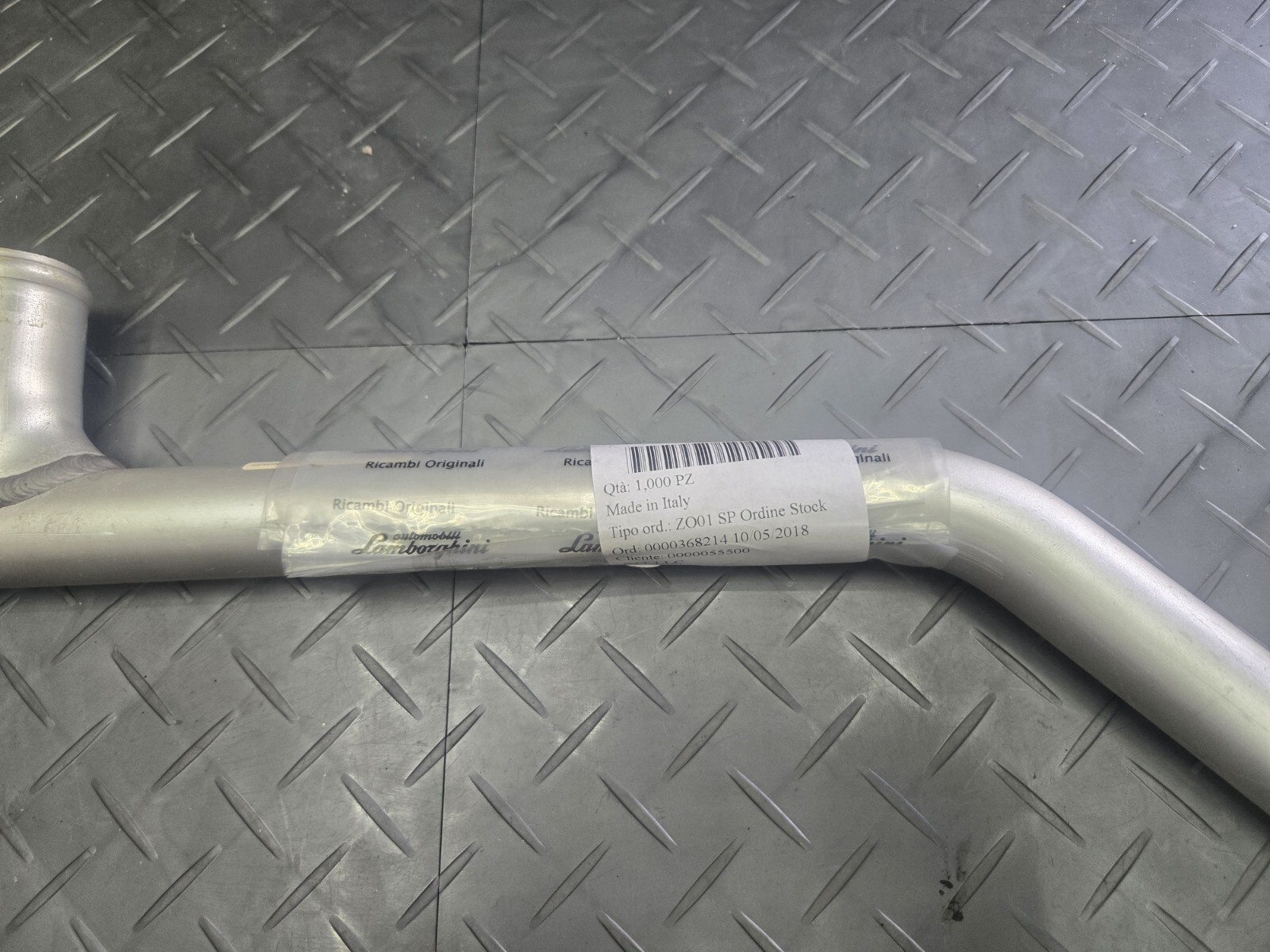 001732809 OEM LAMBORGHINI DIABLO THERMOSTAT VALVE RADIATOR PIPE Brand New 
