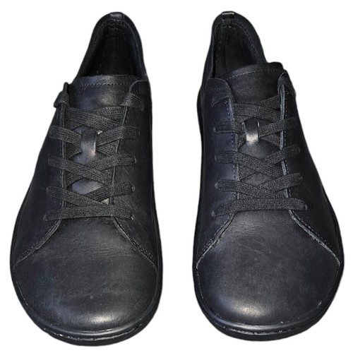 Scarpe da allenamento VivoBarefoot Addis donna nere gomma pelle USA 7 EUR 38 con scatola - Foto 4 di 14