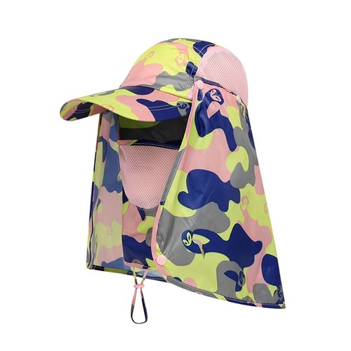 Hiking Fishing Hat Outdoor UV Sun Protective Neck Face Flap Cap Wide Brim Covers - Picture 11 of 36
