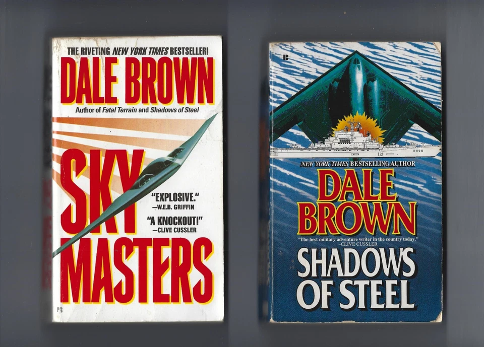 DALE BROWN 10 BOOKS SKY MASTERS PLAN OF ATTACK STRIKE FORCE DREAMLAND END GAME - Image 4 of 4