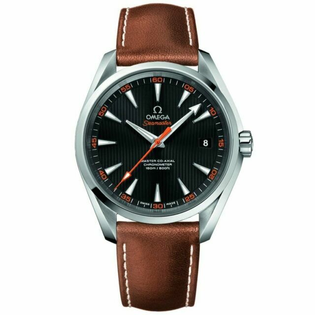 OMEGA Aqua Terra Men's Black Watch 