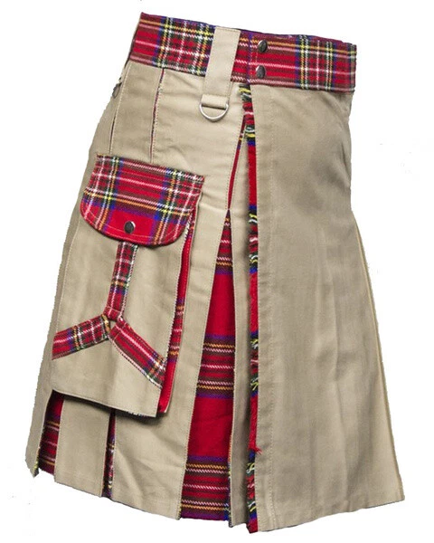 Khaki kilts best sale