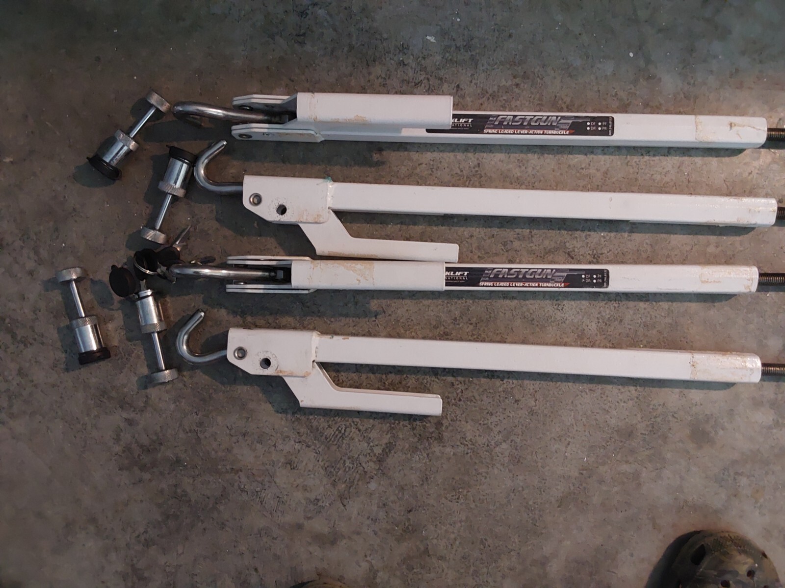 Truck Camper Tie Downs Used