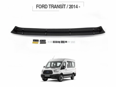 Pare-Soleil Lunette Arrière Ford Transit Custom 2012-2025 - Protection Une Porte Avec Ventouses