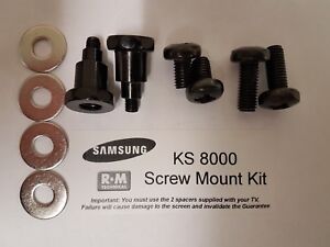 Samsung Wall Mount Screws Kit with Spacers UE49KS8000, UE55KS8000