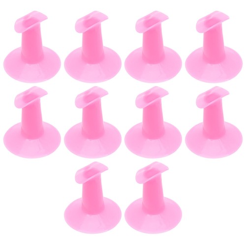 10PCS Plastic Finger Stand Support Rest Nail Art Design Accessories for Women - 第 2/12 張圖片