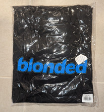 Frank Ocean Blonded Logo T-Shirt Black Blue XXL