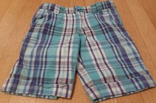 Cherokee Kids Blue Plaid Shorts Size XS 4/5