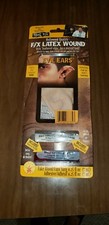REEL F/X PROFESSIONAL LATEX WOUND EVIL EARS INCLUDES BLOOD ADHESIVE NEW IN PKG