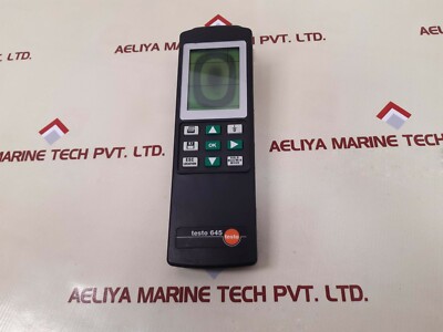 Testo 645 Temperature Measuring Instrument 0560 6450 (Not Working)