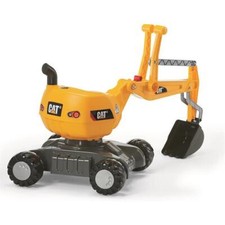 Rolly Toys 421015 CAT Excavator - Fully functional with wheels