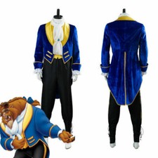Beauty And The Beast Prince Beast Cosplay Costume Halloween Outfit