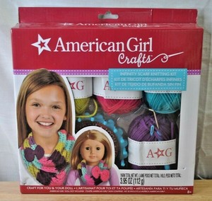 american girl scarf knitting kit