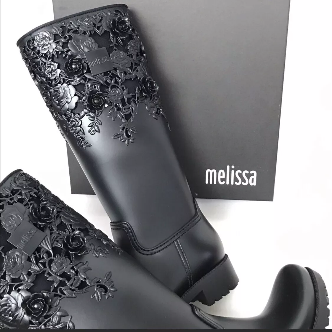 Melissa flower boots discount
