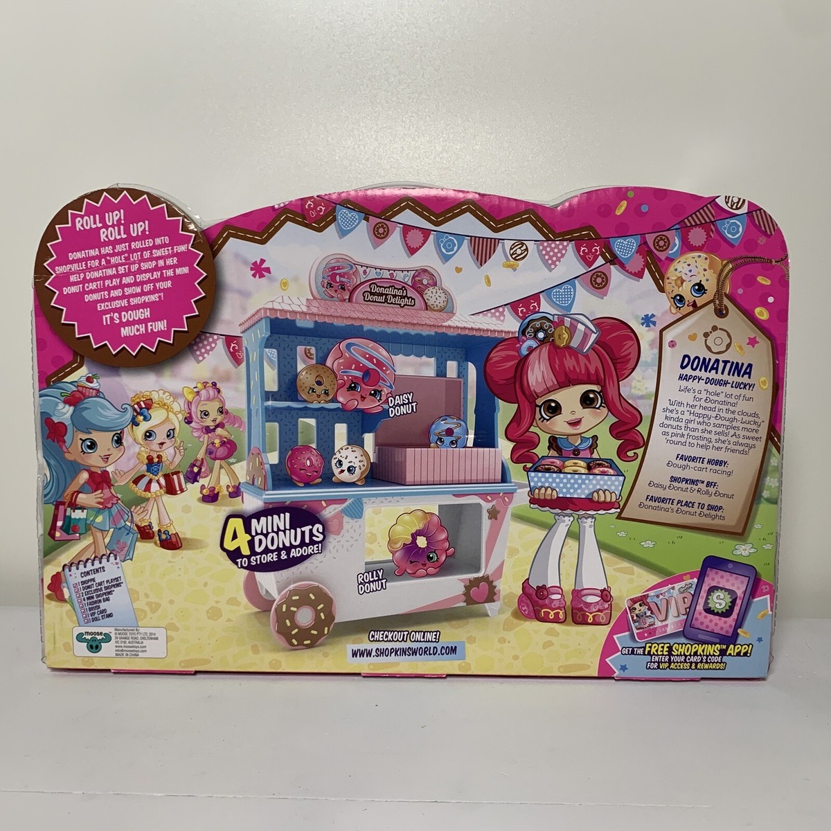 Mini Donut Shopkins Donut Shop SHOPKINS SHOPPIES DONATINA'S DONUT