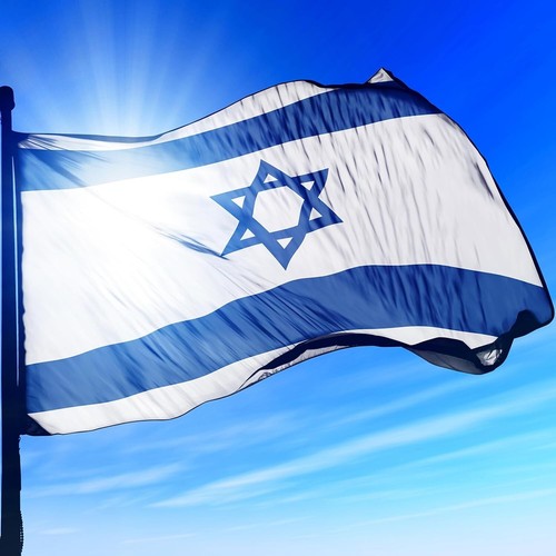Israeli National Flag Premium Quality Polyester 3' x 5' Israel - 第 1/6 張圖片
