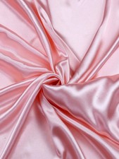 60 Wide Colorful Heavy Solid Shiny Bridal Satin Fabric By The Yard