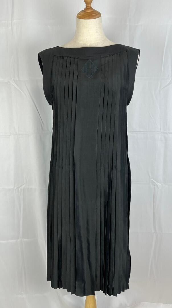 ワンピース Lemaire Silk Chemisier Long Dress HERMES 12SS Lemaire Silk Pleated Dress One Piece Camisole 38