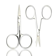 Professional Finger Toe Nail Scissors Straight Arrow Steel Manicure Cuticle Nail