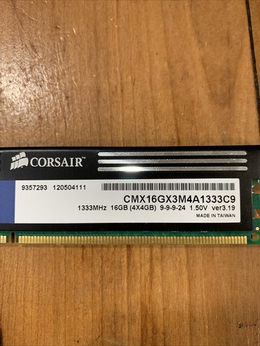 Corsair CMX16GX13M4A1333C9 16 GB XMS3 - Picture 2 of 3