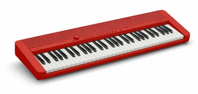 CASIO CT-S1 RD Casiotone Keyboard inkl. Netzteil - Bild 1 von 4