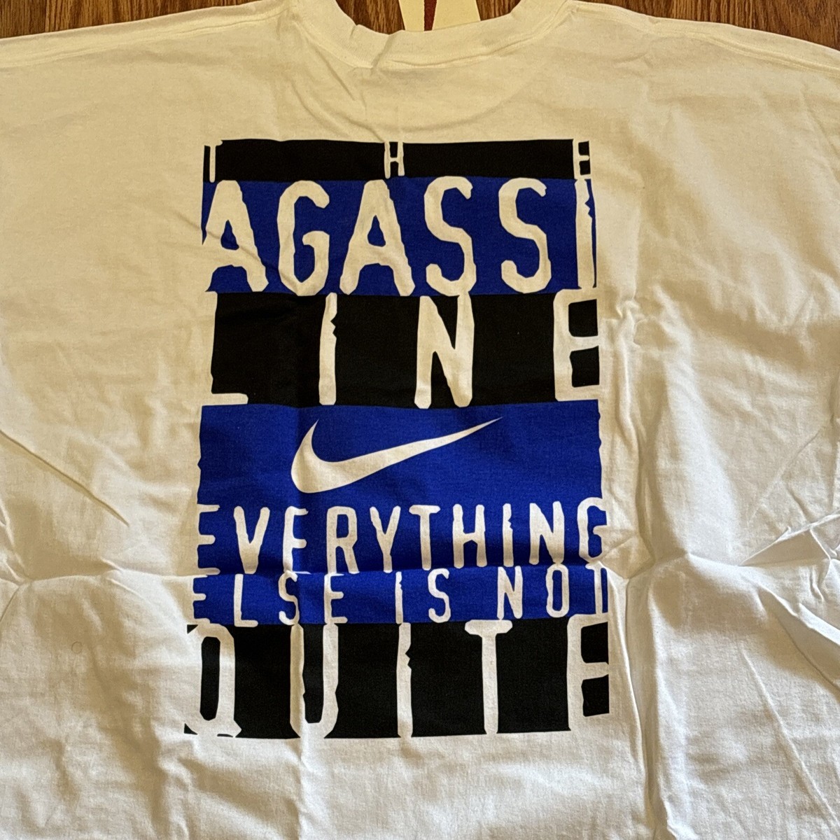 Nike Vintage Andre Agassi Line T Shirt XXL Court Challenger NWT