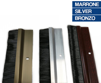 Parafreddo Adesivo Pvc Paraspifferi Sottoporta Adesivo - In PVC Rigido Con Spazzola, 100x4 Cm, Colore Bianco Para Spifferi Sottoporta - Foto 9