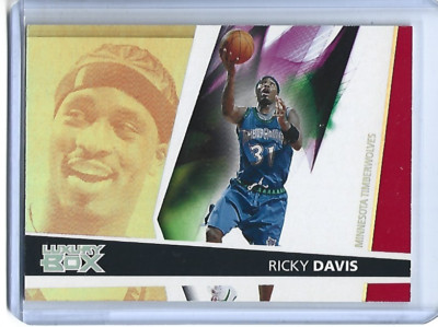 Ricky Davis-Timberwolves-2005-06 Topps Luxury Box 200 Loge Level #13 (180/200)