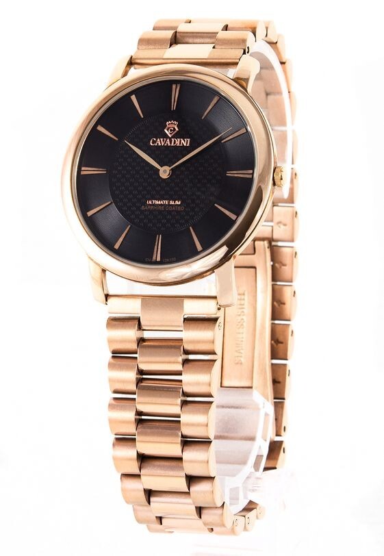 Calvi Quartz Thomas Calvi Uhr Cavadini Flat Unisex Watch 38mm