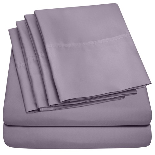 Sweet Home Collection 1500 Count 6 Piece Bedroom Bed Sheet Set Microfiber - Picture 21 of 97