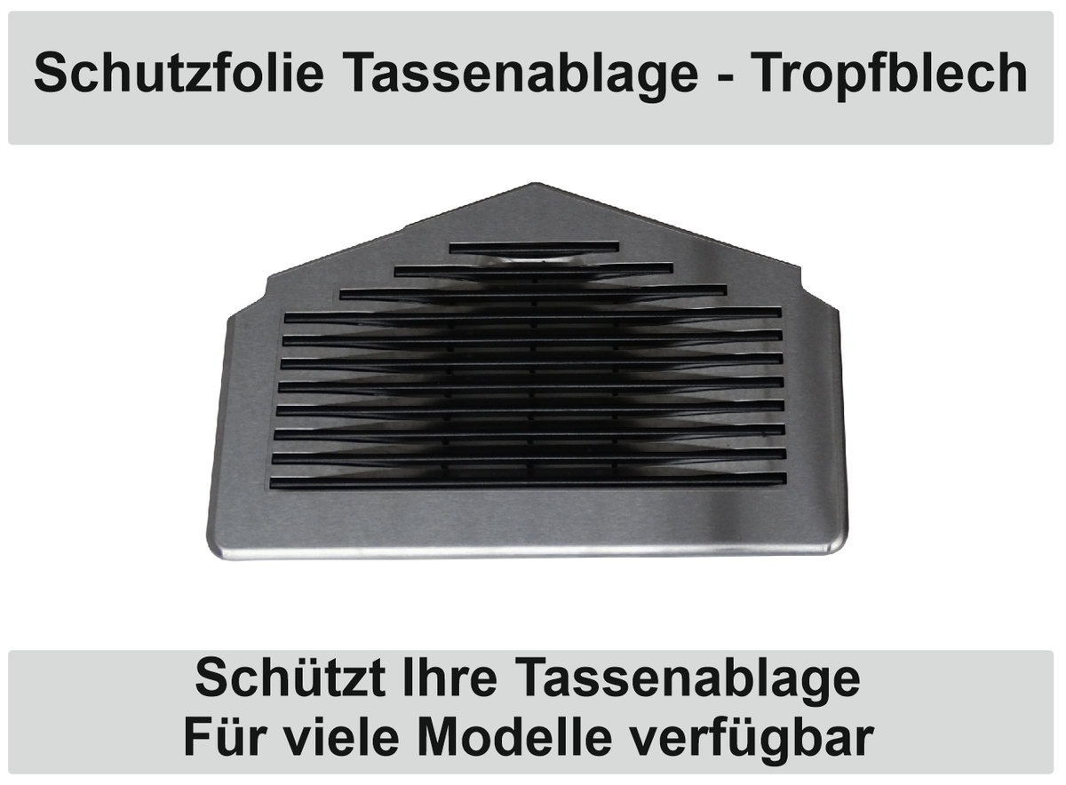 Schutzfolie Für DeLonghi Eletta Kaffeemaschinen – Kratzschutz Für Tassenablage