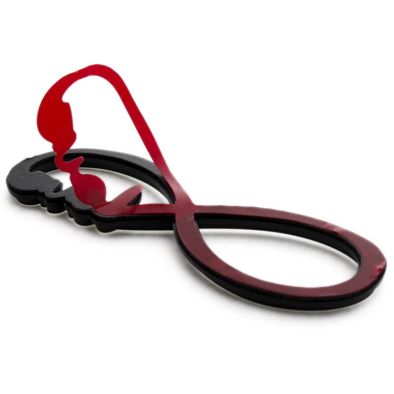 Infinity Love Acabado Cromo ABS Decorativo Coche Camión Insignia Adhesivo Calcomanía Emblema Foto 4 de 4